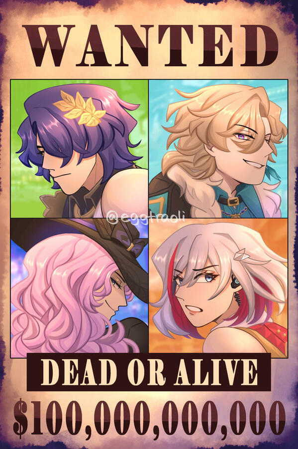 Penacony WANTED Poster